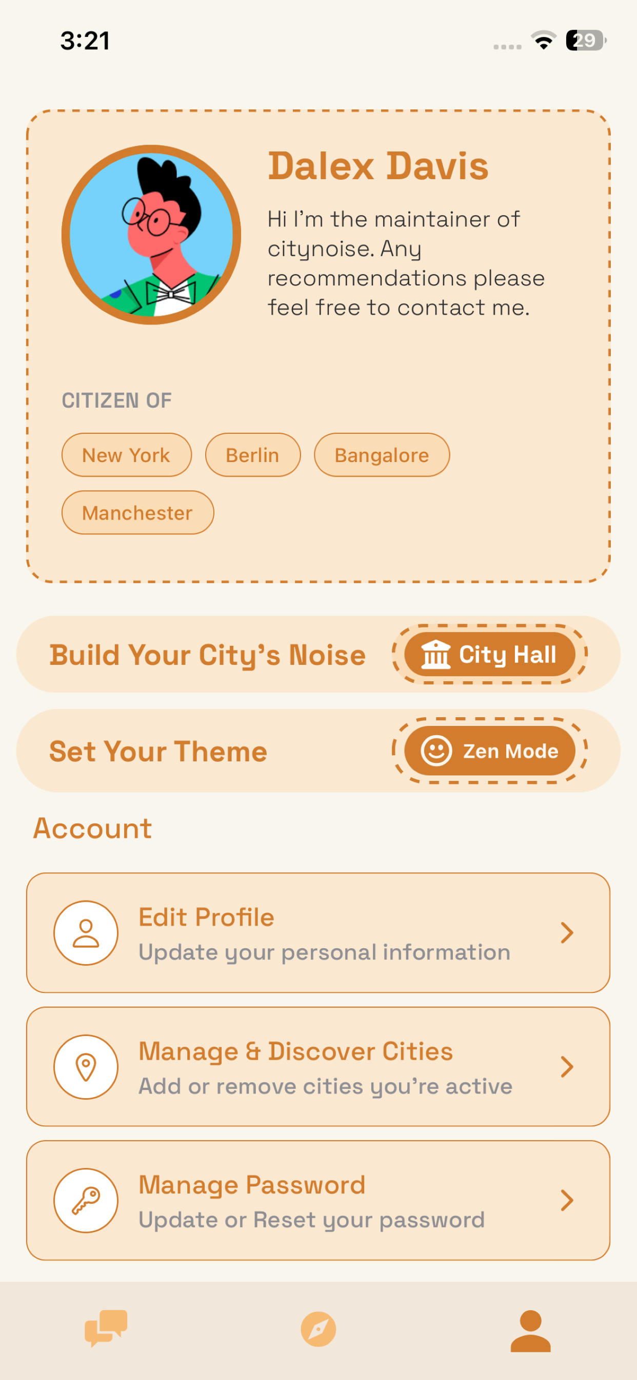 Profile - Build your noise